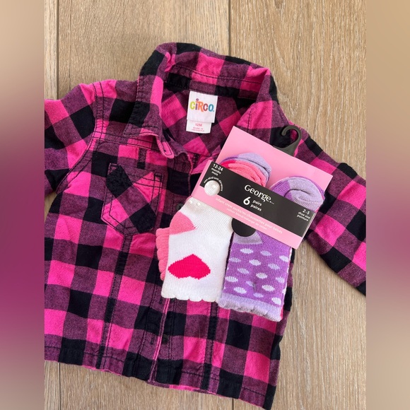 Baby Gap double lined jeans with top and New Sketchers - Picture 5 of 11